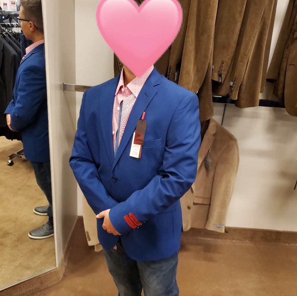 Sharp Adolfo Suit Jacket